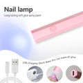 Portable Handheld Mini Nail Lamp For All Gel Polish Quick Dry USB Nail Dryer Machine UV LED Nail Lamp Mini Flashlight Pen. 