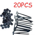 Plastic Straps Universal Nylon Buckle Cable Tie Buckle Fixed Through The Core Nail Mudguard Fender Inner Lining Trunk Industrial.