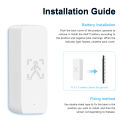 Tuya WiFi Smart Human Presence Detector Body PIR Motion Sensor 24GHz Radar with Smart Life APP Alexa Compatibility for Home. 