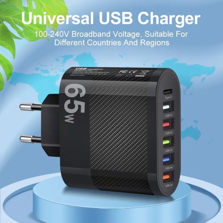 3.1A%205%20Ports%20USB%20Charger%20PD%20Fast%20Charging%20Adapter%20For%20iPhone%20Xiaomi%20Samsung%20Mobile%20Phone%20EU/US/UK%20Plug%20Charge%20QC3.0%20Wall%20Charger%20-%20Image%203