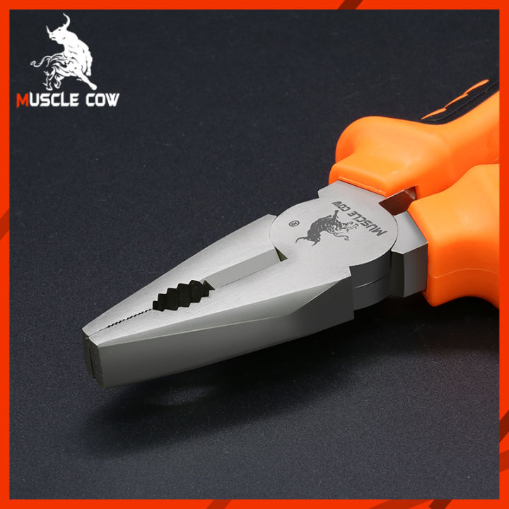 Muscle%20cow%20mechanic%20pliers%20lizard%20nose%20pliers%208%20inch%20combination%20pliers%20alligator%20nose%20pliers%20wire%20cutting%20cream%20lizard%20nose%20cream%20pointed%20mouth%20-%20Image%205