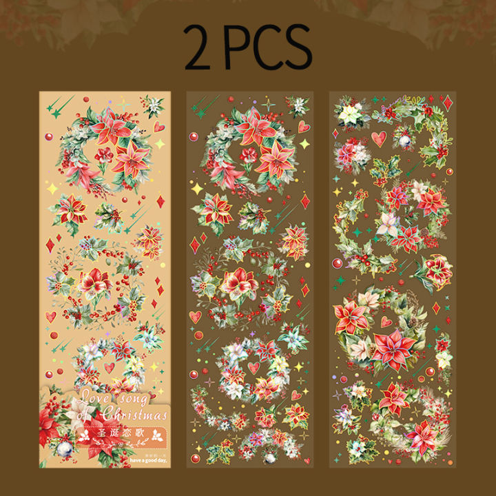 2%20pcs%20INS%20Bronzing%20Christmas%20flat%20Stickers%20aesthetic%20Decorative%20Diary%20Scrapbooking%20Stickers%20Festival%20Birthday%20Party%20Gift%20Labels%20-%20Image%207