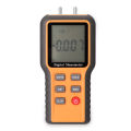 Digital Manometer ℃ ℉ Switchable 12 Pressure Units LCD Display  Adjustable Temperature Tool Pipes Pressure Measuring Device. 