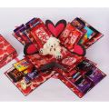 chocolate gift box - birthday - anniversary - wife - husband chocolate box for gift. 
