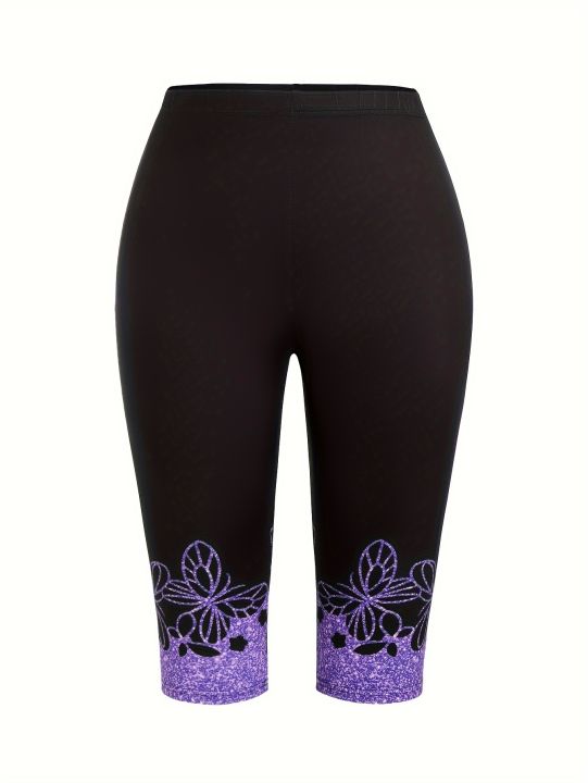 European%20and%20American%20fashion%20plus-size%20color%20matching%20butterfly%20shiny%20sequined%20printed%20short-sleeved%20T-shirt%20and%20cropped%20trouse%20-%20Image%205