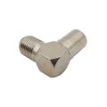 2 PcsTV and LCD/LED TV Cable Pin L Shape with 2 Connector RG6. 