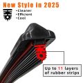 Car Wiper 11 Layers Front Windscreen Wiper Part Accessories J Hook Top Lock Pintab 14" 18" 20" 22" 24" 26".