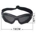 Outdoor Eye Protective Comfortable Airsoft Safety Glasses Goggles Anti Fog With Metal Mesh/PC Len For Paintball Hunting.