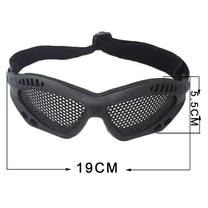 Outdoor%20Eye%20Protective%20Comfortable%20Airsoft%20Safety%20%20Glasses%20Goggles%20Anti%20Fog%20With%20Metal%20Mesh/PC%20Len%20For%20Paintball%20Hunting%20-%20Image%203