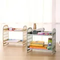 1PC High Appearance Horizontal Desktop Storage Shelf Simple Multi-storey Dormitory Storage Shelf Computer Office Available. 