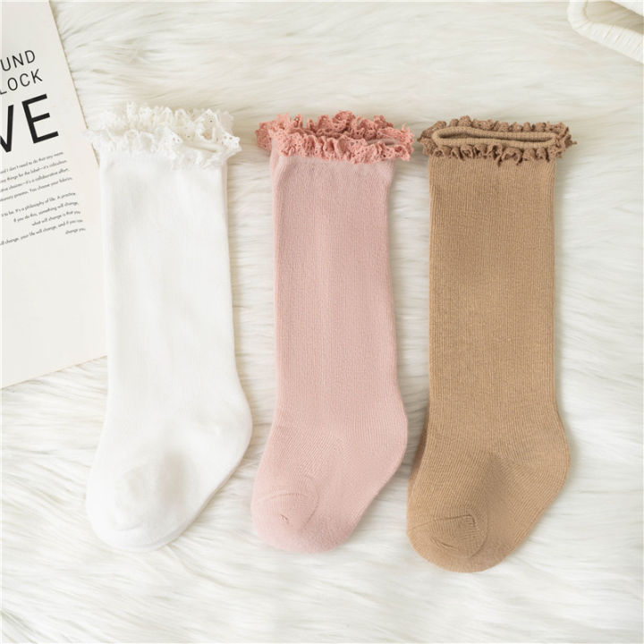 Winter%20Autumn%20Baby%20Girls%20Ruffle%20Socks%20Knee%20High%20Lace%20Long%20Sock%20Kids%20Soft%20Cotton%20Toddlers%20Children%20Princess%20Socks%20For%200-5%20Years%20-%20Image%206