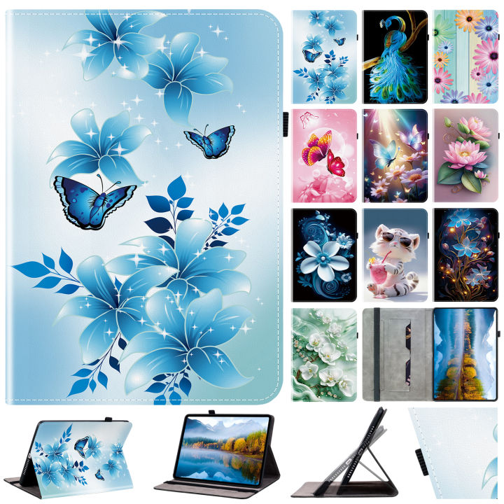 Leather Case For Samsung Galaxy Tab S10 FE Plus 13.1 Case Tab S10 Lite ...