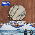 9KM 50Pcs Fishing Interlock Snaps Stainless Steel Safety Snap Fishing Clip Saltwater Freshwater Quick Change Fast Clip Connector. 