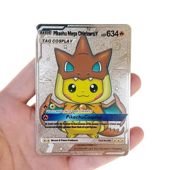 Pokemon Cards Pikachu Hard Iron Pokemon Foil Cards Charizard Vmax ... |  Daraz.pk