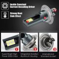 1/2/4PCs H7 Led Headlight Bulb Kit Car Fog Light Bulbs 12V 55W High Power Auto Fog Lamp 6000K Headlamp h7 super bright Bulbs. 