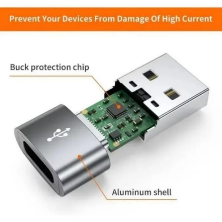 Universal%205Pcs%20USB%20C%20Femal%20to%20USB%20B%20Male%20Adapter%20Durable%20Metallic%20Build%20For%20iPhone%20iPad%20Samsung%20S24%20S23%20S22%20IWatch%20AirPods%20-%20Image%204