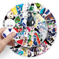 50Pcs Hunter X Hunter Anime Stickers Pack Cartoon Character Decoration Laptop Skin Waterproof Phone Case Cute Stickers.