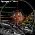 BESTSIGHT 4-16X40 Optics Scope Sniper Gear Hunting Riflescope Red And Green Dot Illuminated Sight Rifle Scope Airsoft Rifle. 