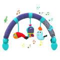 Stroller Arch Toy Baby Crib Hanging Car Pendant Stroller Rattles Crib Hanger Seat Toy for Babies Travel Play Infants Gifts. 