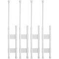 4Pcs 15.8-27.6inch RV Refrigerator Stabilizers Bar Adjustable Spring Tension Fridge Rod Metal Refrigerator Closet Accessories. 