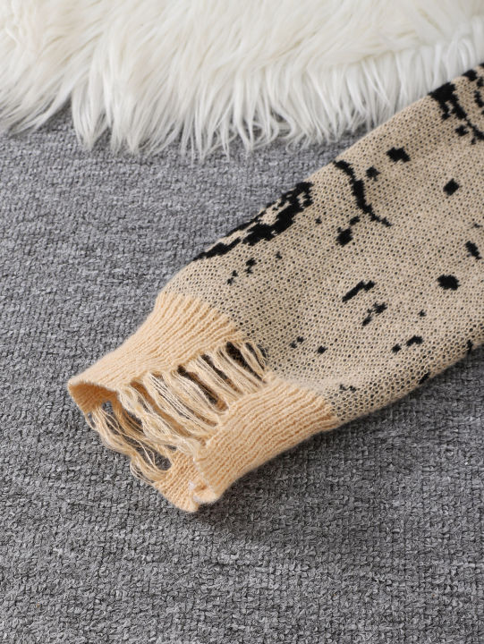 New%20Trendy%20Street%20Style%20Ripped%20Abstract%20Starry%20Sky%20Pattern%20Pullover%20Sweater%20Casual%20Round%20Neck%20Knitted%20Men's%20Pullover%20-%20Image%205