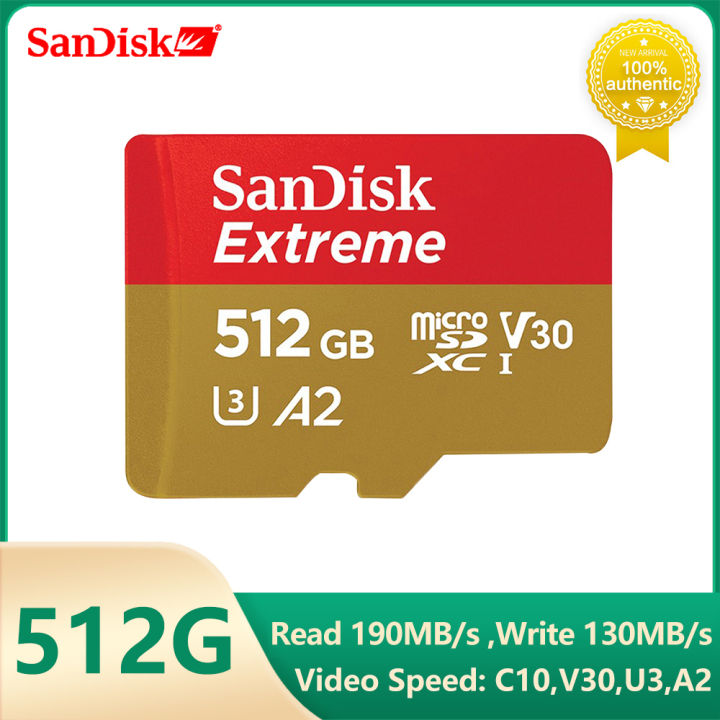 SanDisk%20Extreme%20Micro%20SD%20Card%20Memory%20Card%20128GB%2064GB%20256GB%20512GB%201T%20SDXC%20V30%20A2%20U3%204K%20TF%20for%20Camera%20Steam%20Deck%20Switch%20Rog%20Ally%20-%20Image%207
