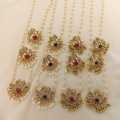 Indian hatim necklaces jewellery for women.