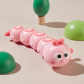 Children's Chained Caterpillar Cartoon Cute, Cute, Fun, Moving, Running Small Animals Guide Interactive Baby Crawling Toy Gifts. 