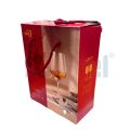 2pcs Wine Glass Gift Box High Quality Clear Glass. 