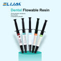 Dental Flowable Composite Light Cure Resin Kit  A1/A2/A3/A3.5/B1 Biocompatibility Crown restoration Dentistry Filling Materials. 