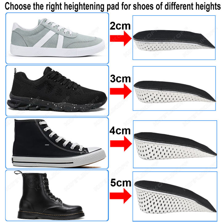 Height%20Increase%20Half%20Shoe%20Insoles%20Heel%20Insert%20Sport%20Cushion%20EVA%20Memory%20Foam%20Heel%20Lifting%202/3/4/5CM%20Taller%20Invisible%20Heighten%20Pad%20-%20Image%205