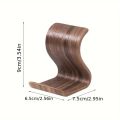 [New Wooden Phone Stand] New Wooden Portable Desktop Phone Stand | Creative Lazy Holder for iPad Tablet, Universal Mobile Stand. 