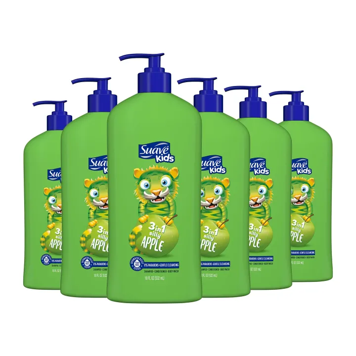 Suave%20Kids%203-in-1%20Silly%20Apple%20Shampoo%20+%20Conditioner%20+%20Body%20Wash,%20532ml%20-%20Image%205