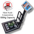METLER 100Kg CAPACITY PLATFORM SCALE (12×16 INCH). 