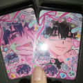 Alien Stage Anime 3inch Till Ivan Small Card Photo Cards for Girls Friends Gift DIY Postcard Bookmark Anime Accessories 4pcs/Set.