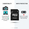 Micro SD to SD Memory Card Adapter Universal Converter for Camera Laptop and Devices. 