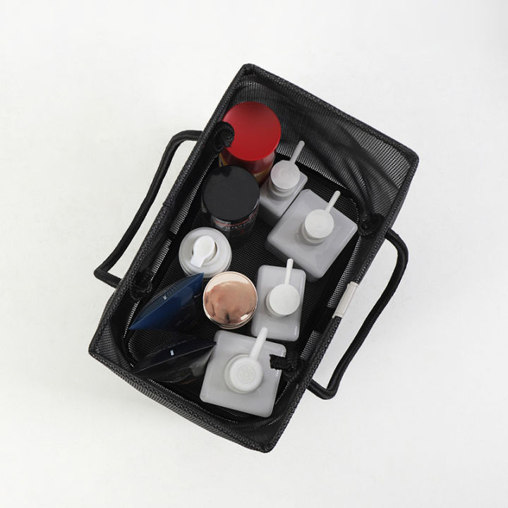 Large/small%20Shower%20Bag%20Portable%20Toiletry%20Bag%20Men's%20Dental%20Supplies%20Mesh%20Toiletry%20Bag%20Basket%20Women's%20Travel%20Storage%20Basket%20-%20Image%202