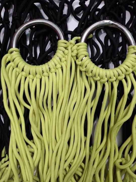 Swing Bed with SS Ring on Both Sides Hanging Bed for All People Use [Dolna Collection]