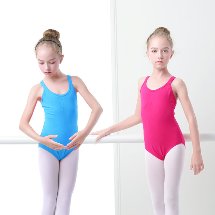 Girls%20Ballet%20Leotard%20Kids%20Camisole%20Leotards%20Cotton%20Gymnastic%20Bodysuit%20Toddler%20Dance%20Bodysuiit%20Pink%20Ballerina%20Outfits%20Dancewear%20-%20Image%203
