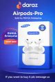 Samsung AirPods Pro - wearless Airbuds.
