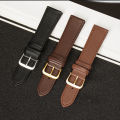 Black Brown Watch Strap with PU Leather Strap 12mm 14mm 16mm 18mm 20mm 22mm Suitable for Both Men and Women.