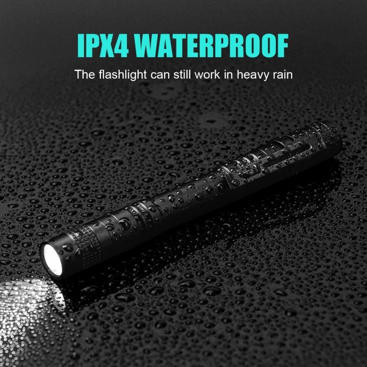 Mini Portable LED Flashlight Pocket Ultra Bright High Lumens Handheld Pen Light Linterna Led for Camping Outdoor Emergency