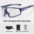 ROCKBROS Bike Glasses Photochromic Sunglasses Ultralight Large Frame UV400 Protection Goggles Outdoor Sports Running Glasses. 