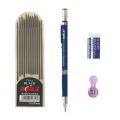 2.0mm Mechanical Pencil Set 2B Automatic Pencils With Black Lead Refills For Writing. 