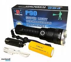 P90 Flashlight rechargeable