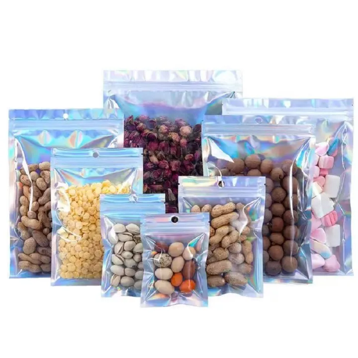 100pcs%20Smell%20Proof%20Bags%20Mylar%20Holographic%20Resealable%20Bags%20Foil%20Pouch%20Ziplock%20Bags%20for%20Party%20Favor%20Food%20Storage%20Jewelry%20Packaging%20-%20Image%204
