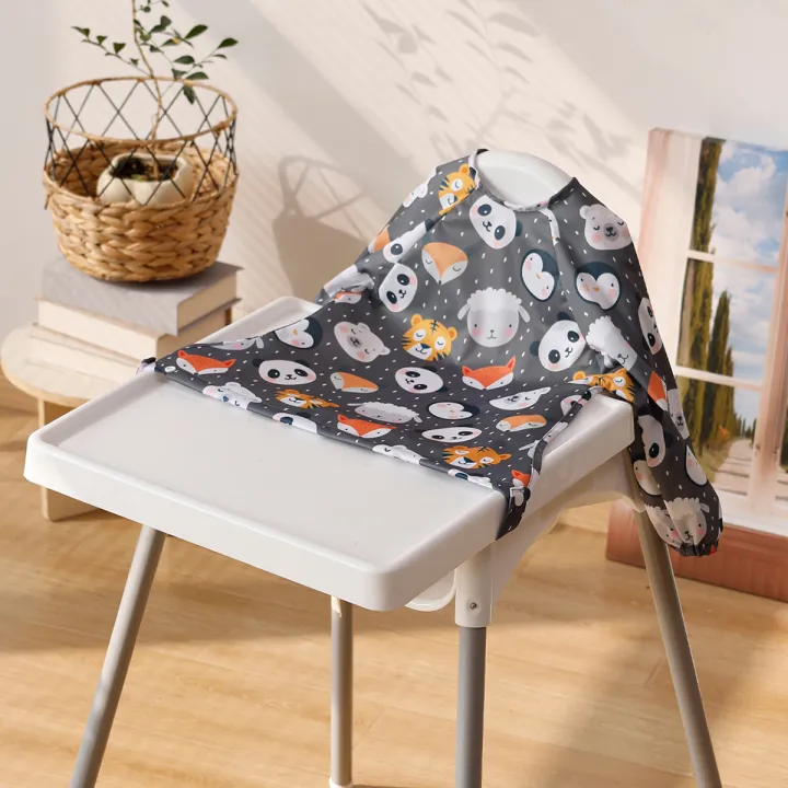 HappyFlute%20New%20One%20Piece%20Table%20Use%20Polyester%20Waterproof%20New%20Printed%20Snap%20Buttons%20Design%20Long%20Sleeve%20Mess%20Proof%20Baby%20Feeding%20Bibs%20-%20Image%207