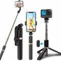 Qo7 Bluetooth integrated selfie stick. 