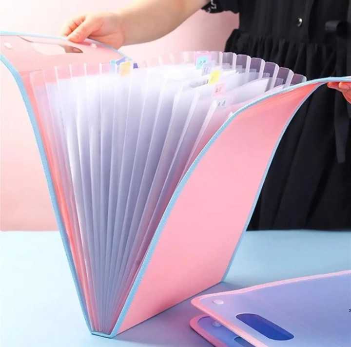 File Organizer Desk File Folder Document Paper Organizer Storage Holder ...