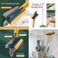 3 in 1 Brush, Magic Broom Brush Floor Brush Scrubber with Long Handle. 